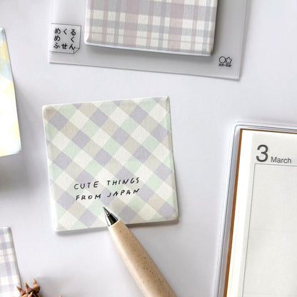 12 Design Sticky Note - Checkered
