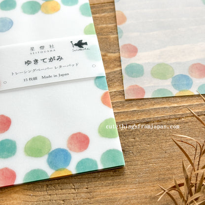 Tracing Paper Pad - Colorful Bubbles
