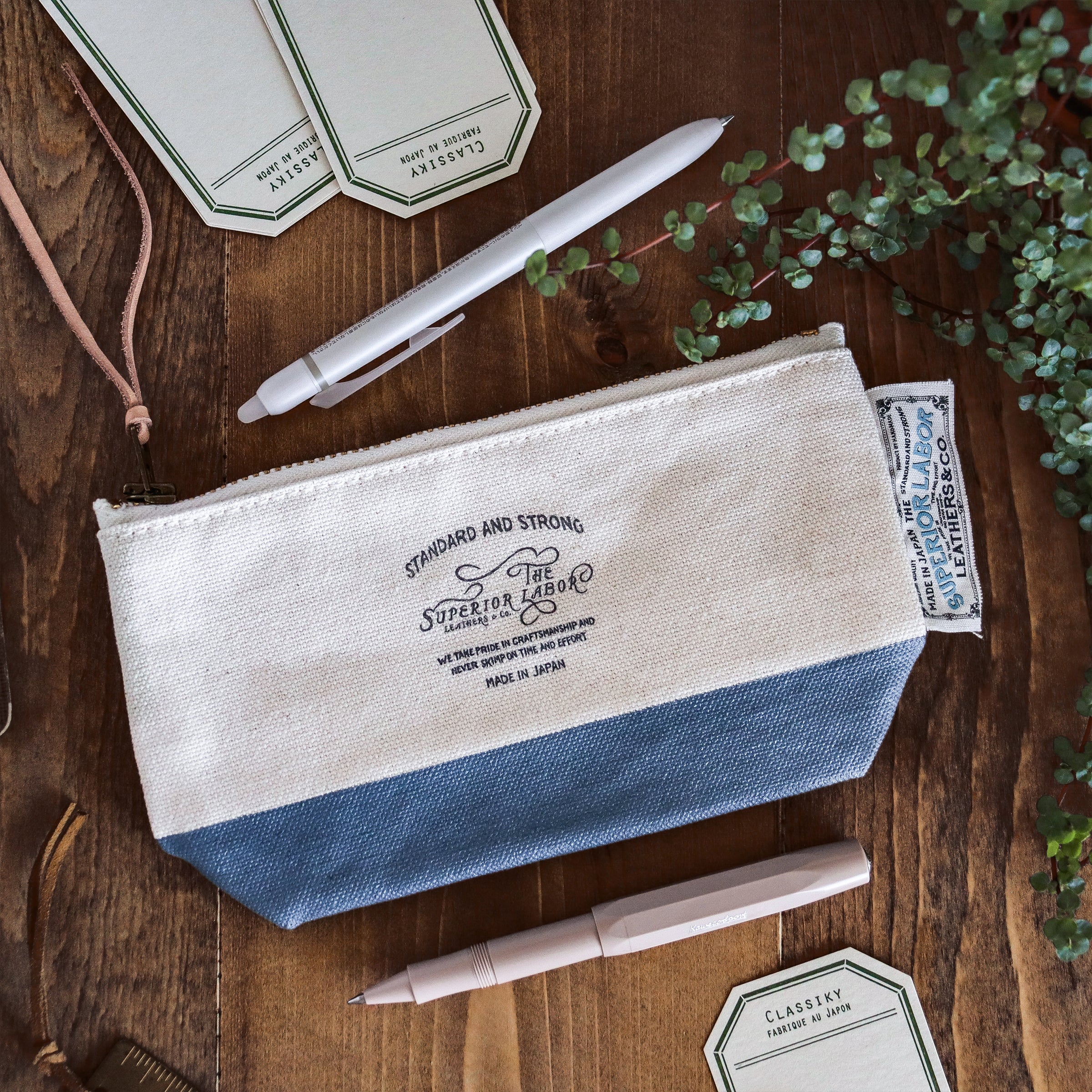 The Superior Labor / Engineer Pouch - Smocky Blue (size #2)