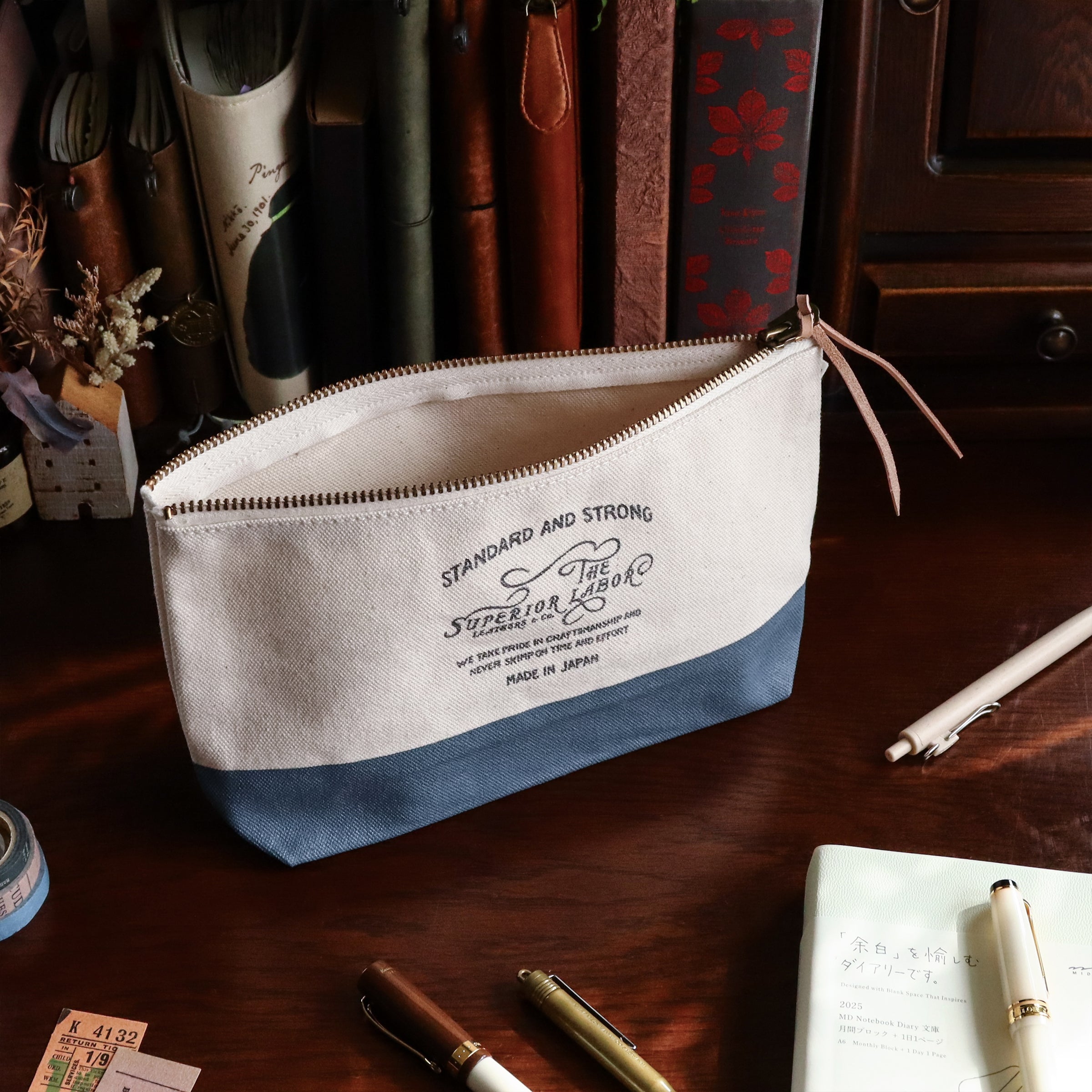 The Superior Labor / Engineer Pouch - Smocky Blue (size #2)