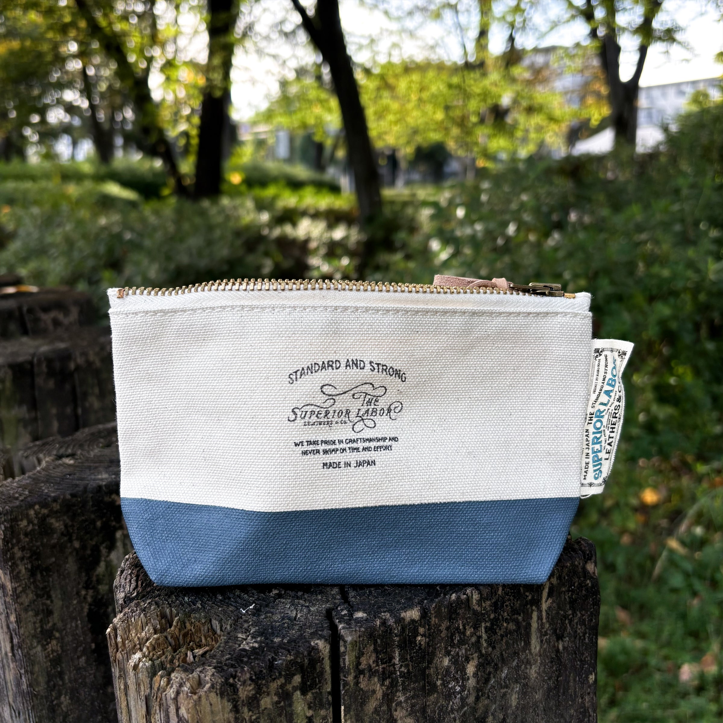 The Superior Labor / Engineer Pouch - Smocky Blue (size #2)