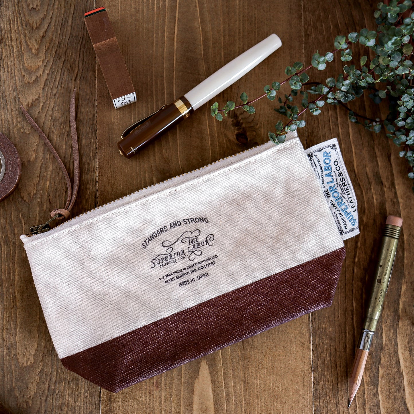The Superior Labor / Engineer Pouch - Chocolate (Size #2)