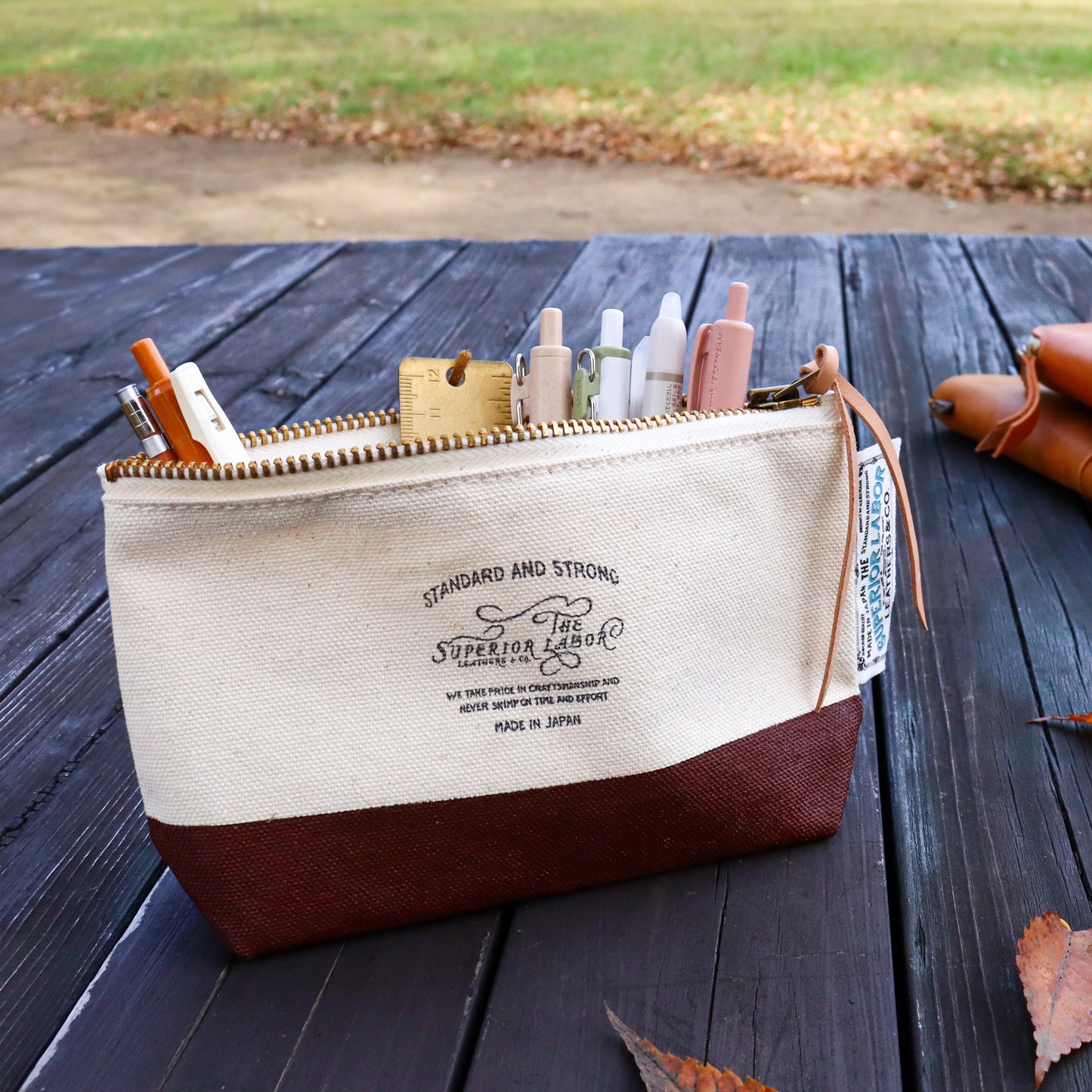 The Superior Labor / Engineer Pouch - Chocolate (Size #2)
