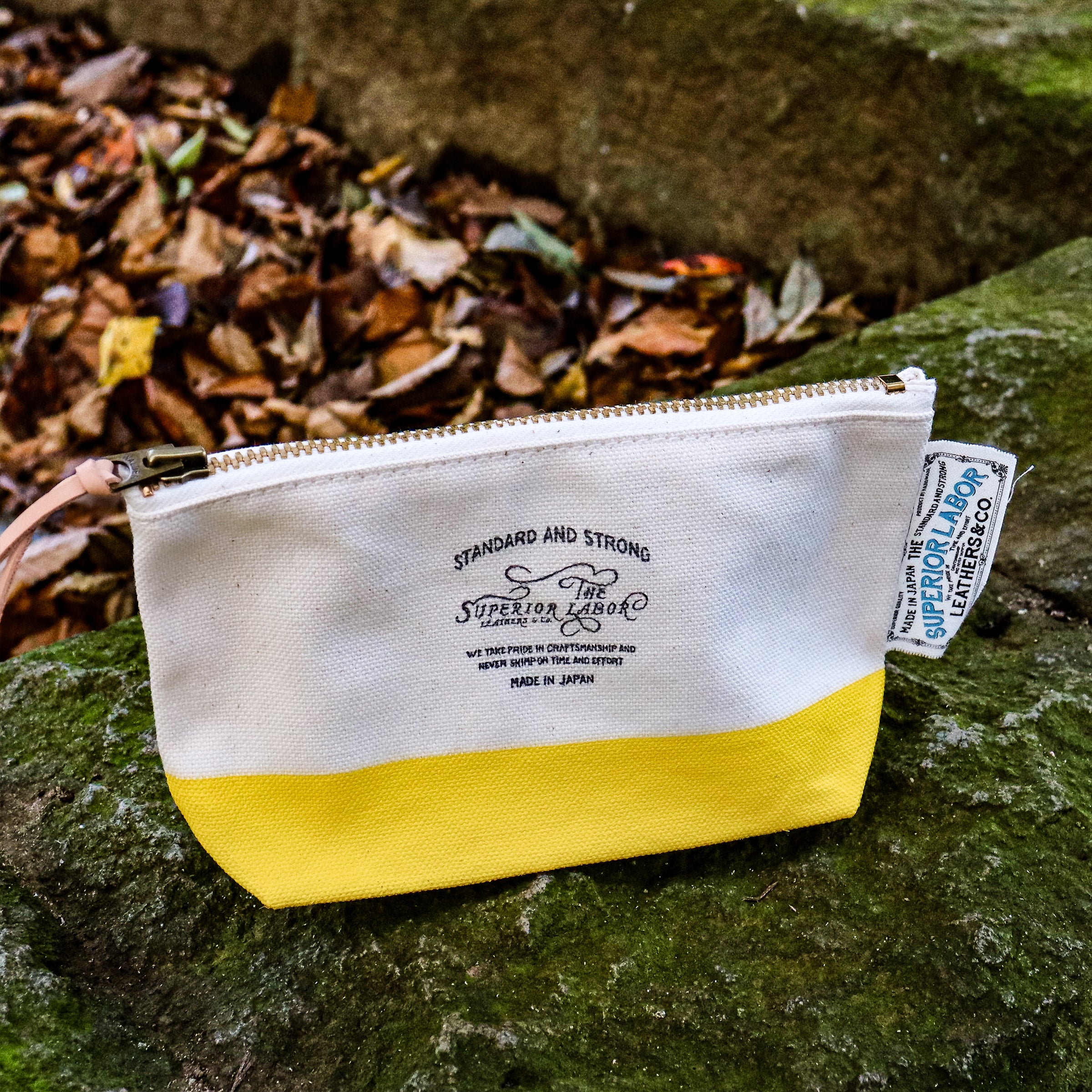 The Superior Labor / Engineer Pouch - Yellow (Size #2)