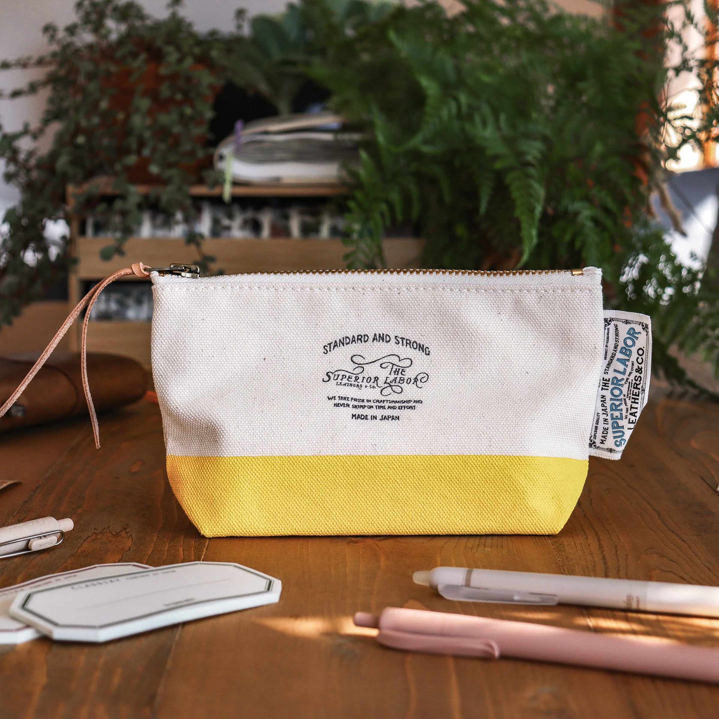 The Superior Labor / Engineer Pouch - Yellow (Size #2)
