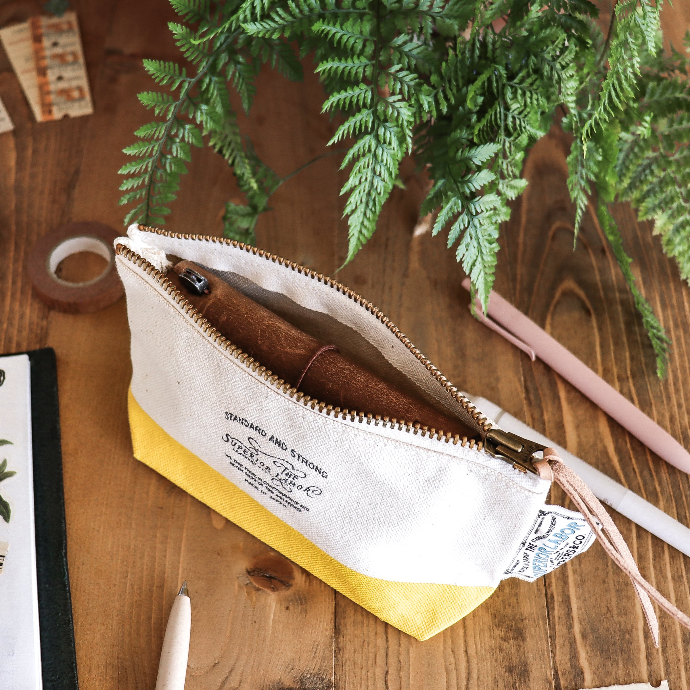 The Superior Labor / Engineer Pouch - Yellow (Size #2)
