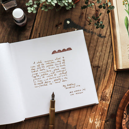 Torinoko Washi Paper Hardcover Notebook - Square