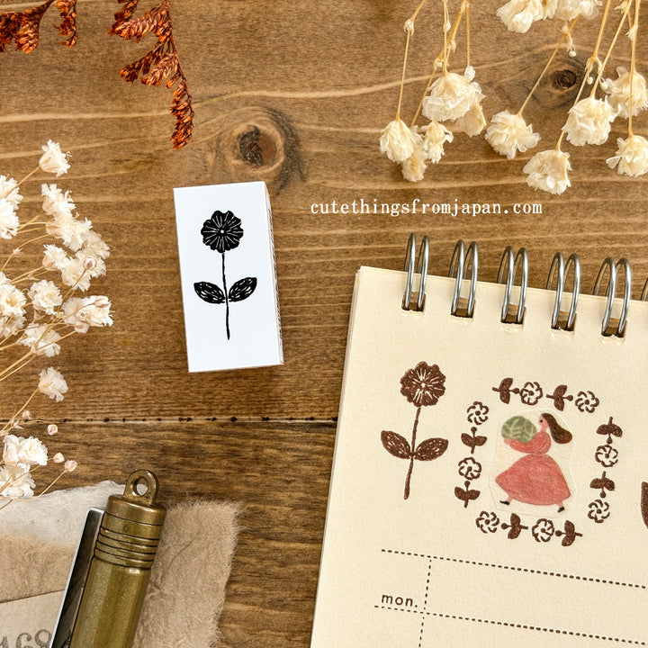 Rubber Stamp - Petit Flowers (8 designs)