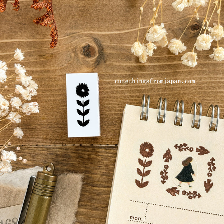 Rubber Stamp - Petit Flowers (8 designs)