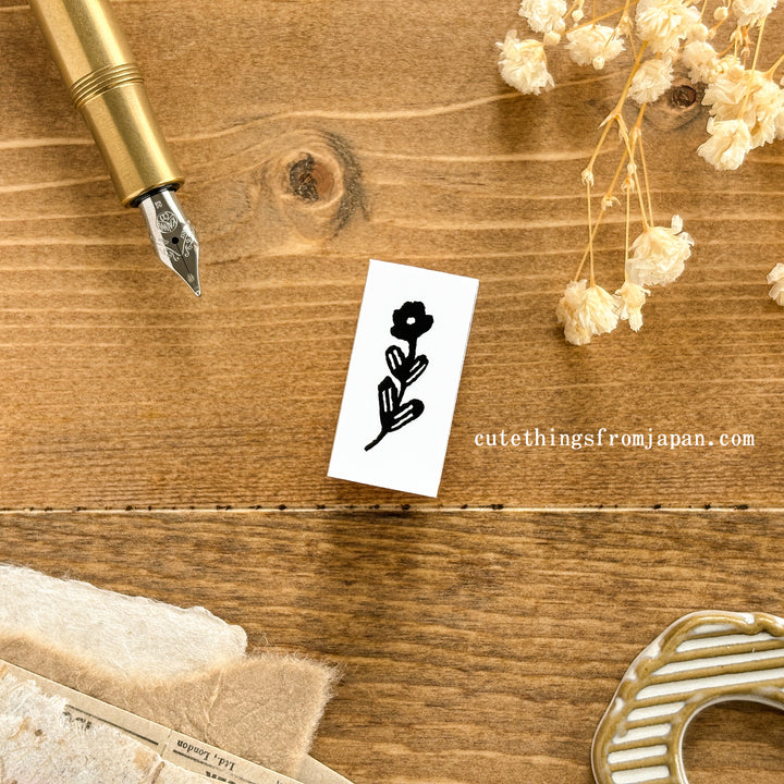 Rubber Stamp - Petit Flowers (8 designs)