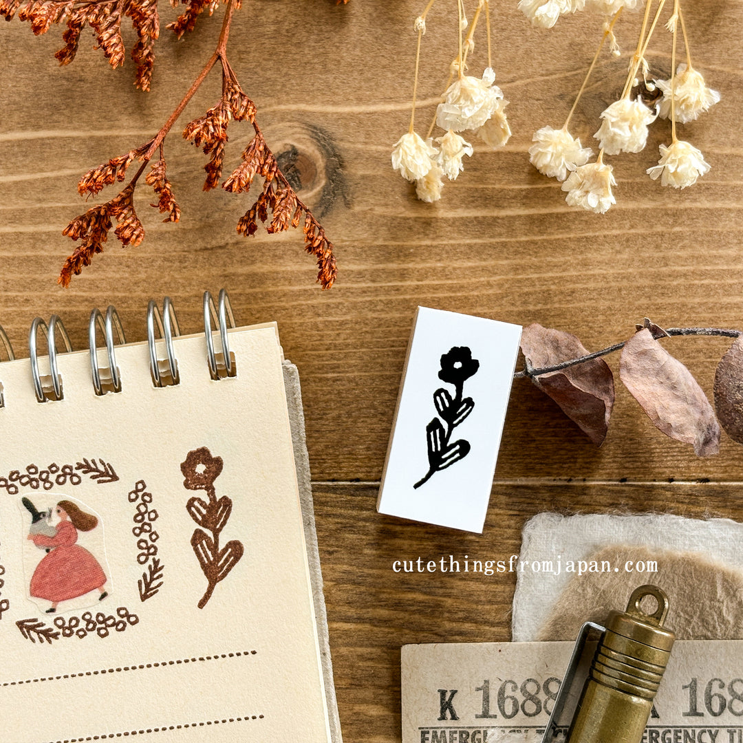 Rubber Stamp - Petit Flowers (8 designs)