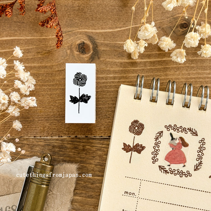 Rubber Stamp - Petit Flowers (8 designs)