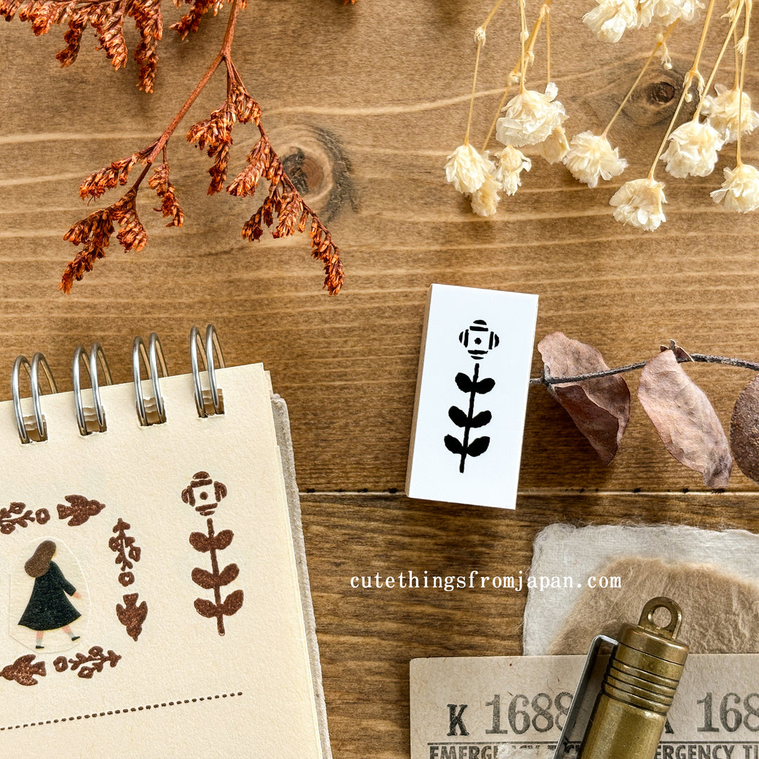 Rubber Stamp - Petit Flowers (8 designs)