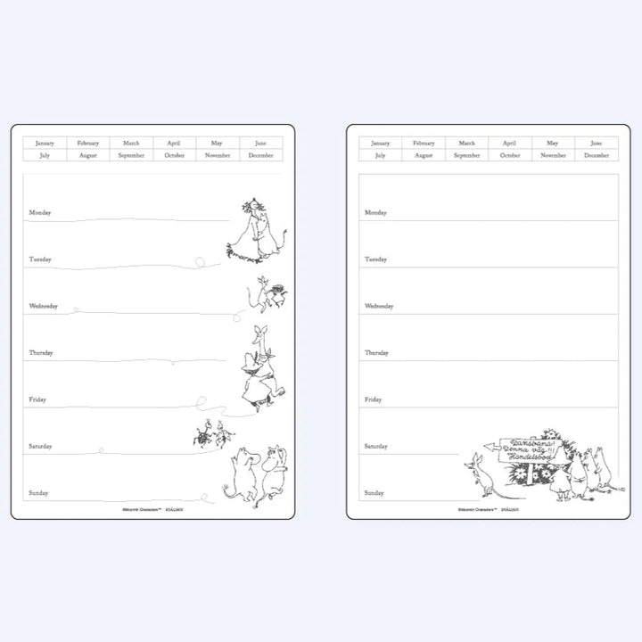 Limited Edition Stalogy Stickers - Moomin Weekly