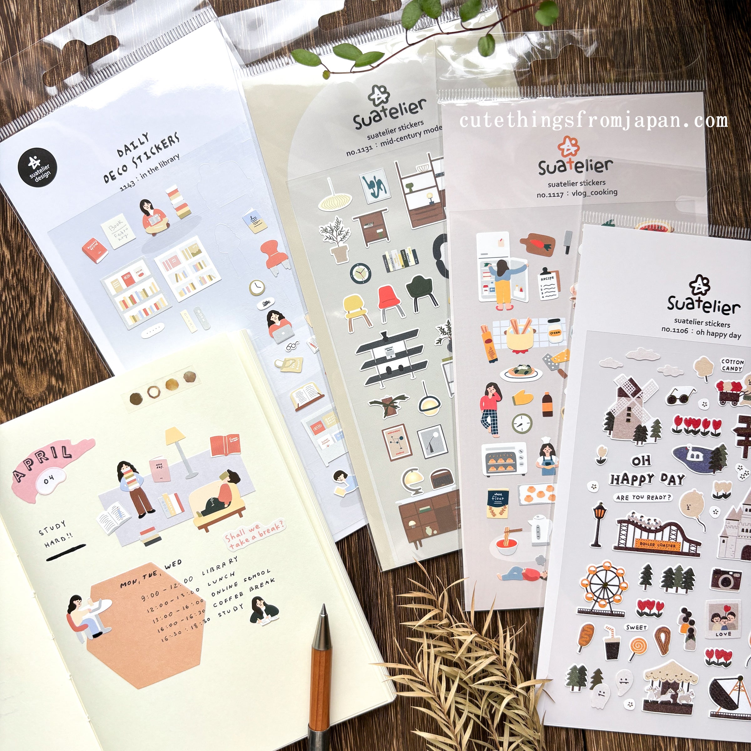 Suatelier / Daily Deco Stickers - Modern