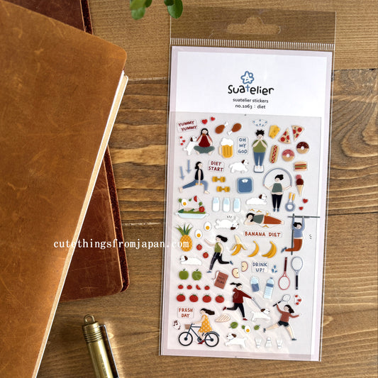 Daily Deco Stickers - Exercise