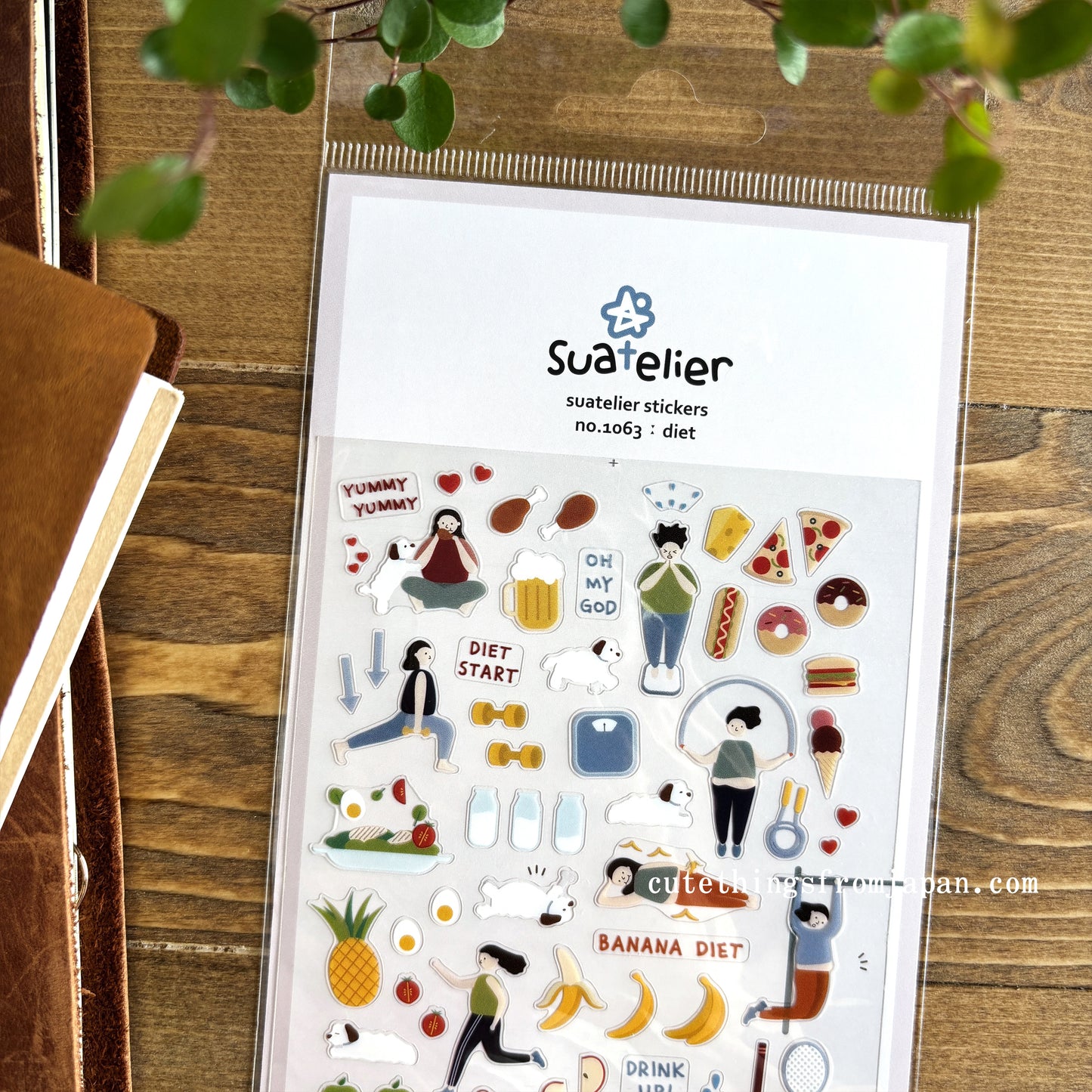 Daily Deco Stickers - Exercise