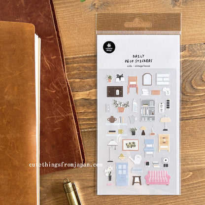 Daily Deco Stickers - Vintage House