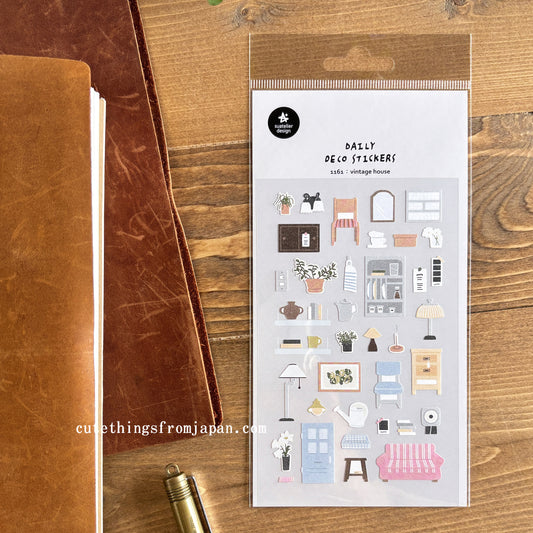 Daily Deco Stickers - Vintage House
