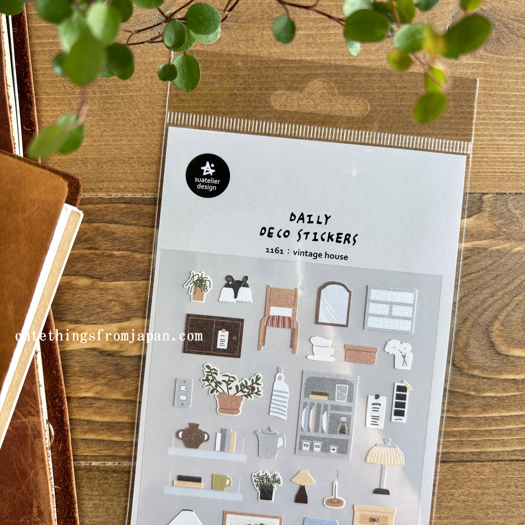 Daily Deco Stickers - Vintage House