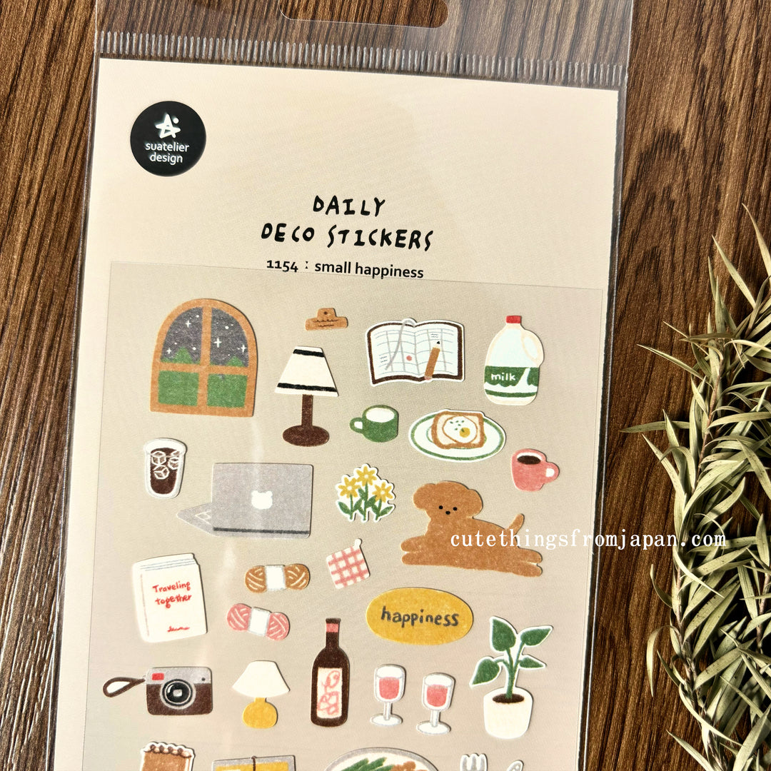 Daily Deco Stickers - Small Happiness