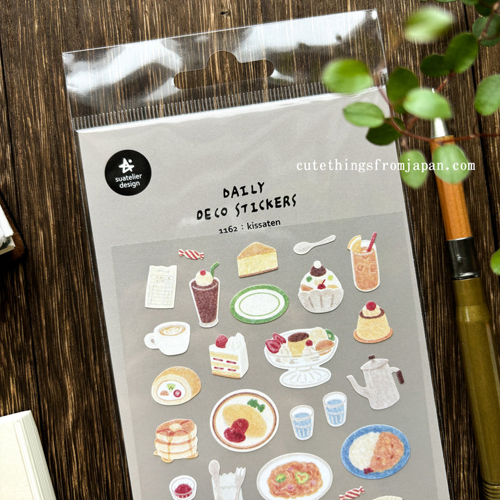 Daily Deco Stickers - Cafe