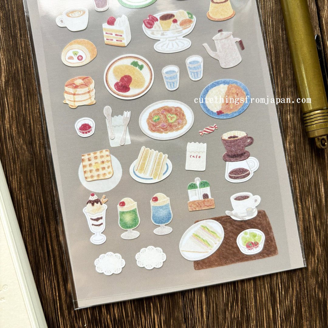 Daily Deco Stickers - Cafe