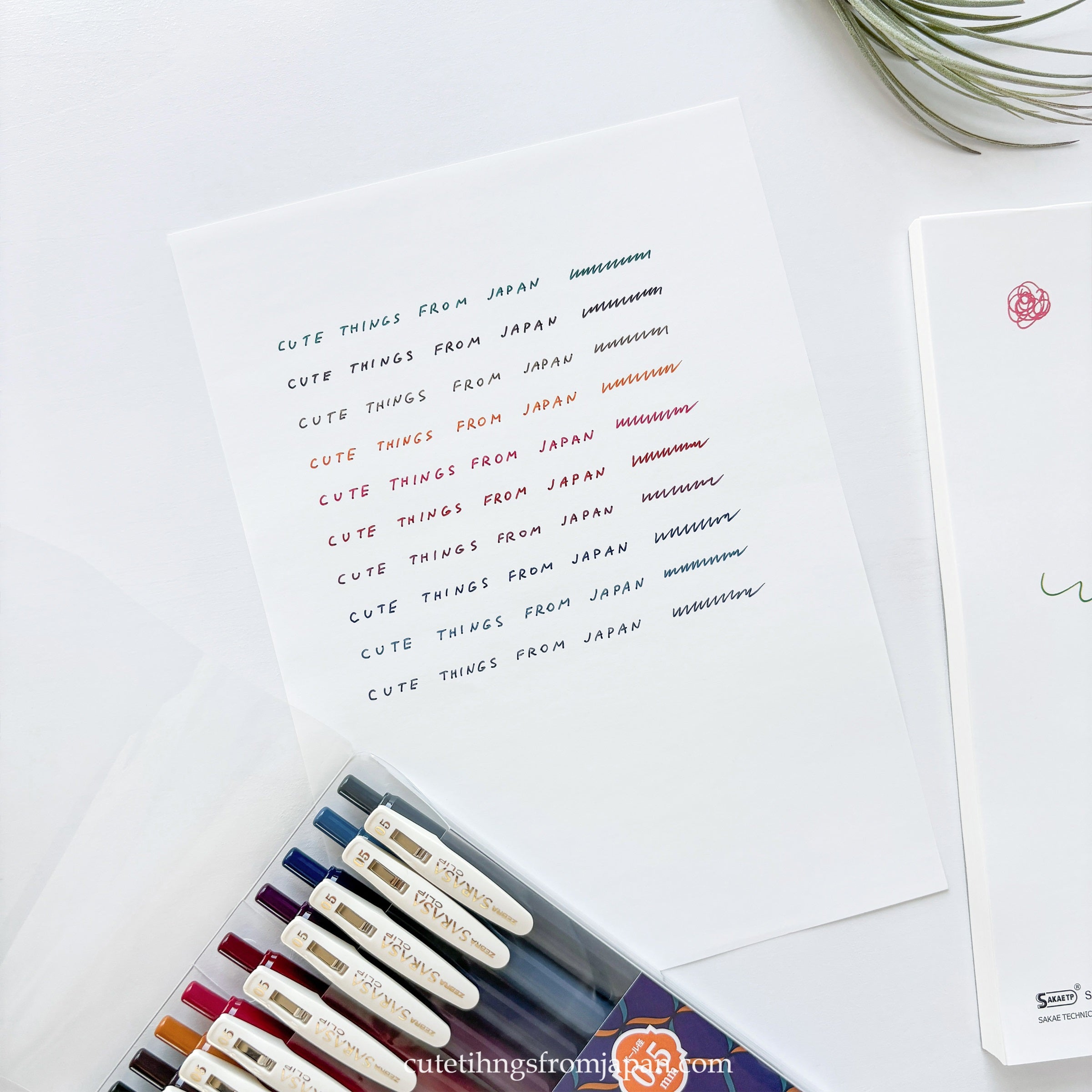 [REFILL INK] SARASA CLIP Pen - Vintage Colors