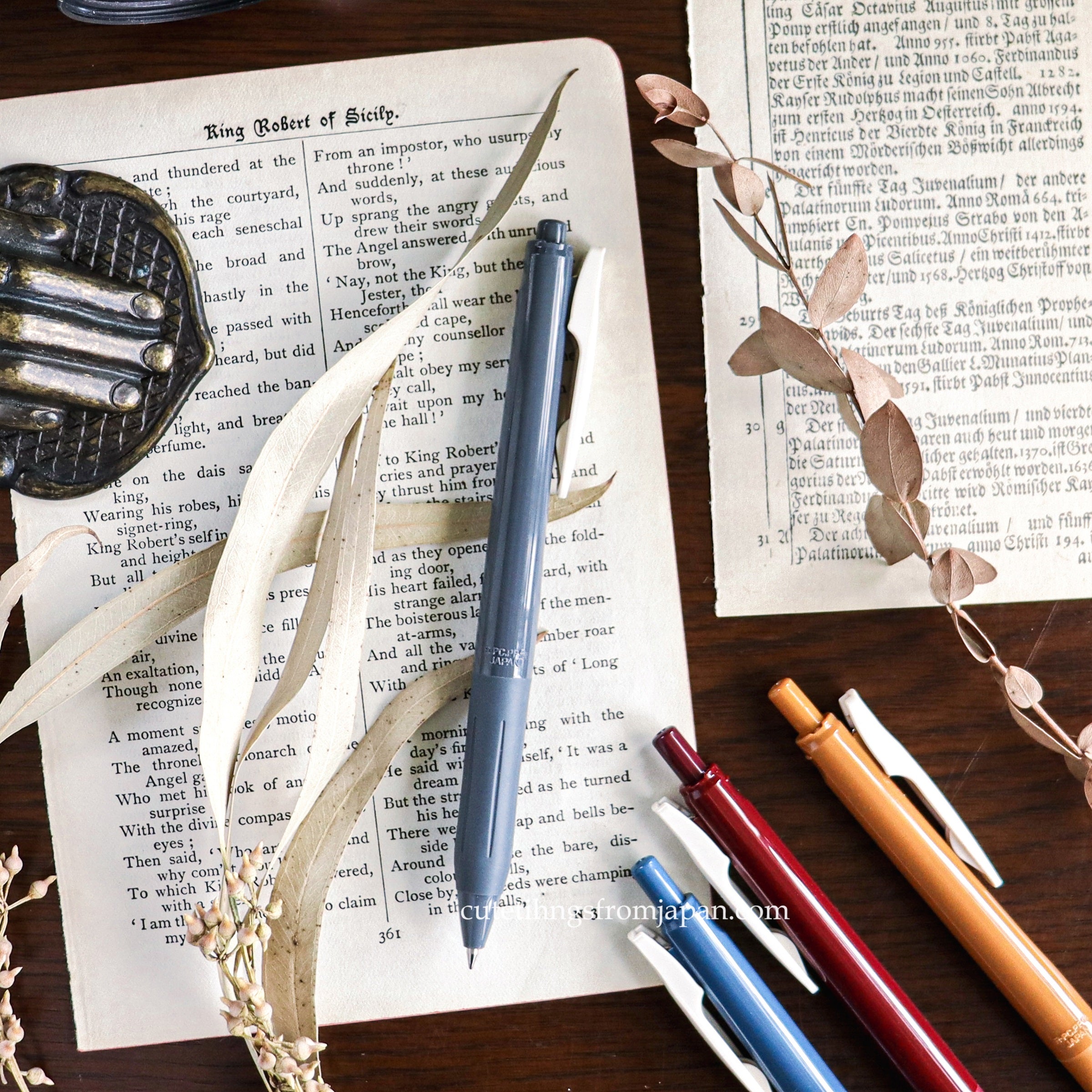 [REFILL INK] SARASA CLIP Pen - Vintage Colors