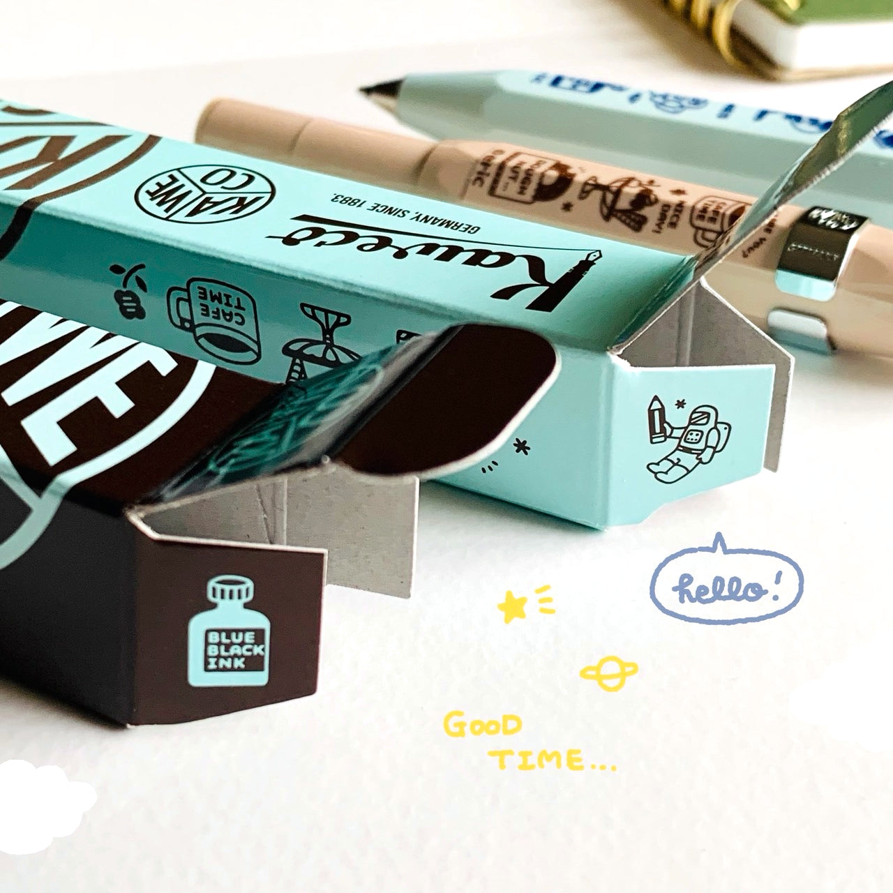 Papier Platz x eric / Kaweco Skyline Sport Fountain Pen / Ball-point Pen (limited stock)