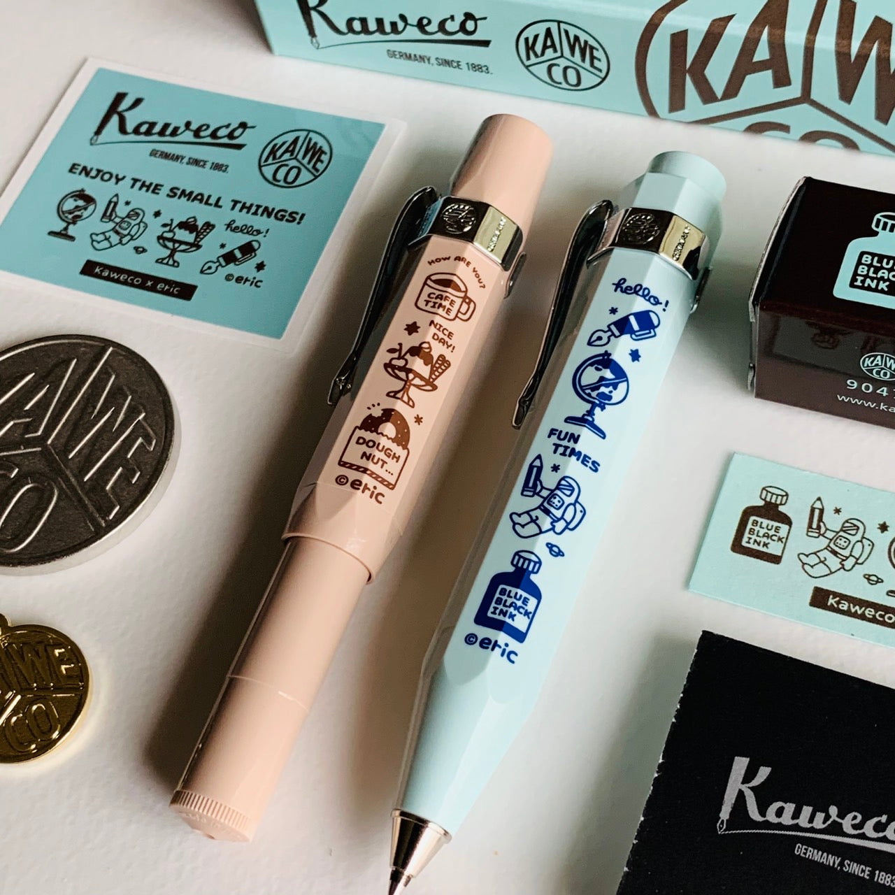 Papier Platz x eric / Kaweco Skyline Sport Fountain Pen / Ball-point Pen (limited stock)