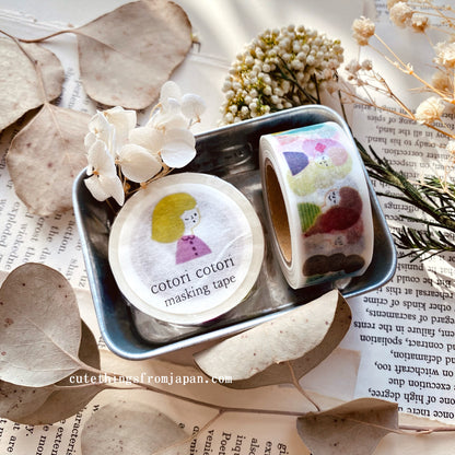 cotori cotori Washi Tape - Colorful Girls