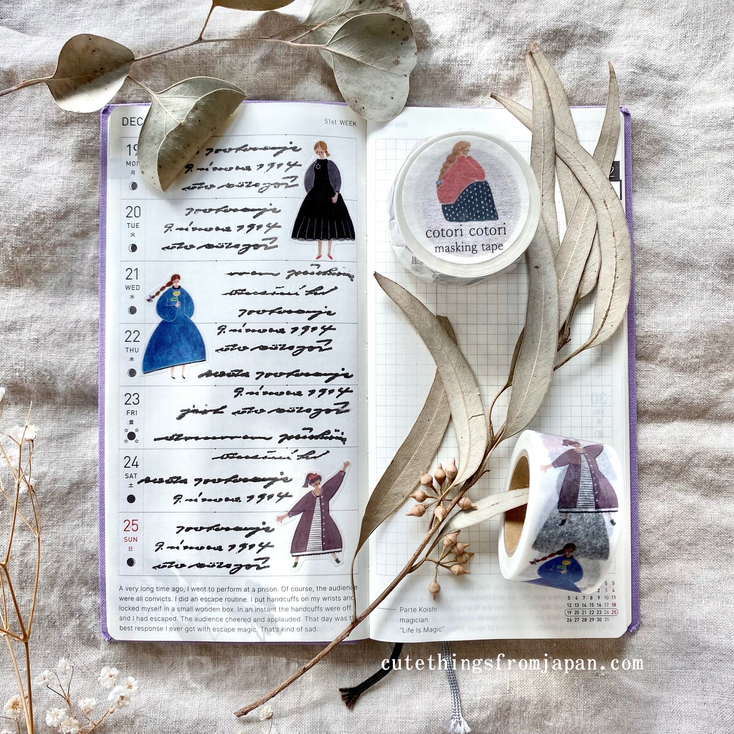 cotori cotori Washi Tape - Colorful Girls