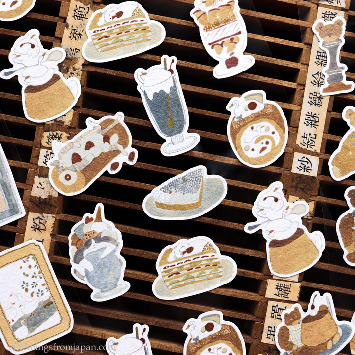 Shoichiro Tobimatsu Stickers - Sweets Paradise