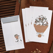 Shoichiro Tobimatsu / Pochibukuro Envelope - Cat Bouquet