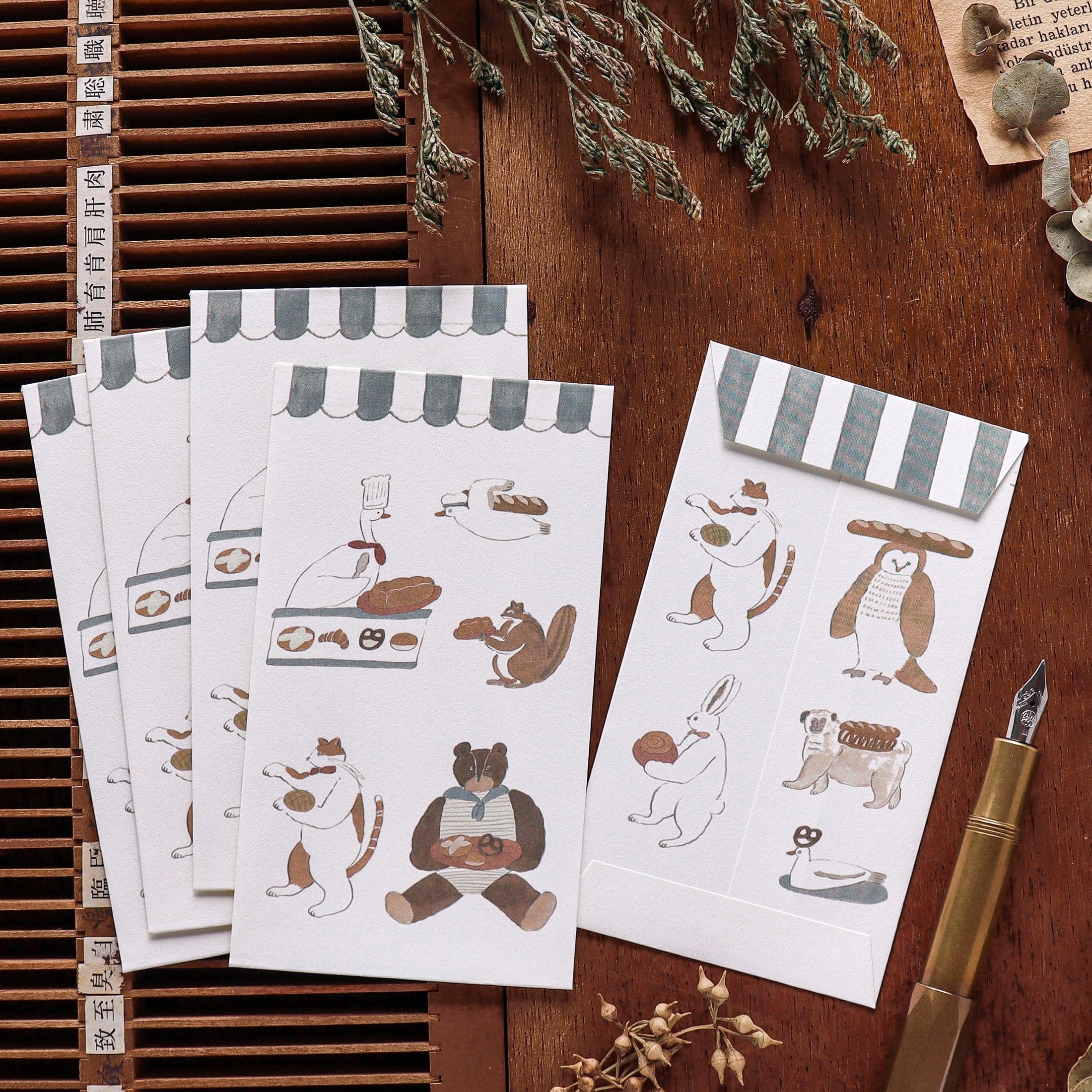 Shoichiro Tobimatsu / Pochibukuro Envelope - Happy Bakery