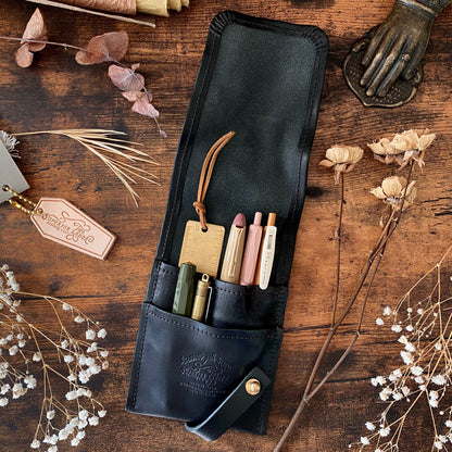 The Superior Labor Leather Tool Holder - Black