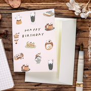 Shoichiro Tobimatsu / Greeting Card - Happy Birthday