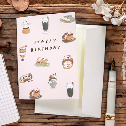 Shoichiro Tobimatsu / Greeting Card - Happy Birthday