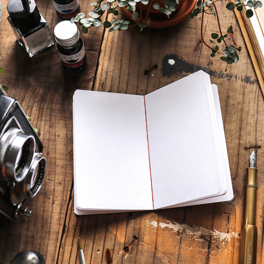 Torinoko Washi Paper Notebook - Plain Mini