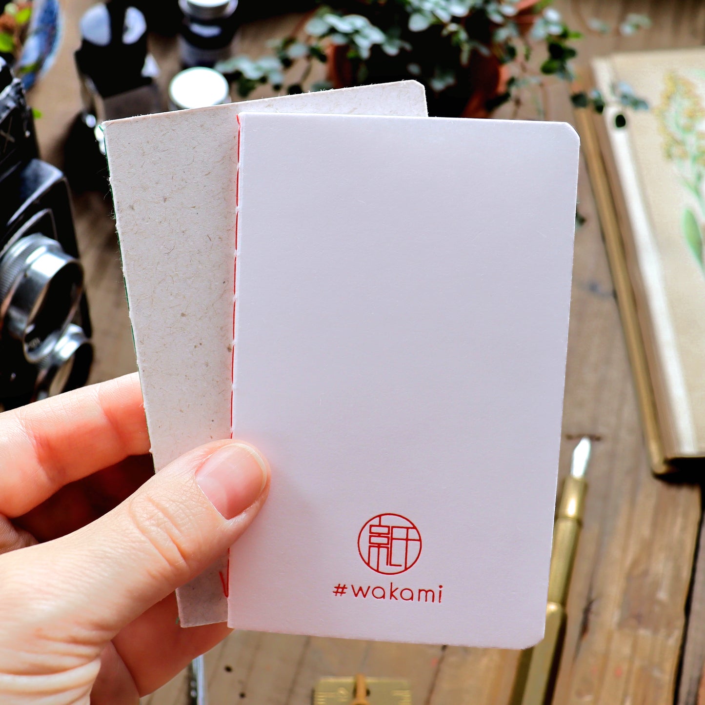 Torinoko Washi Paper Notebook - Plain Mini