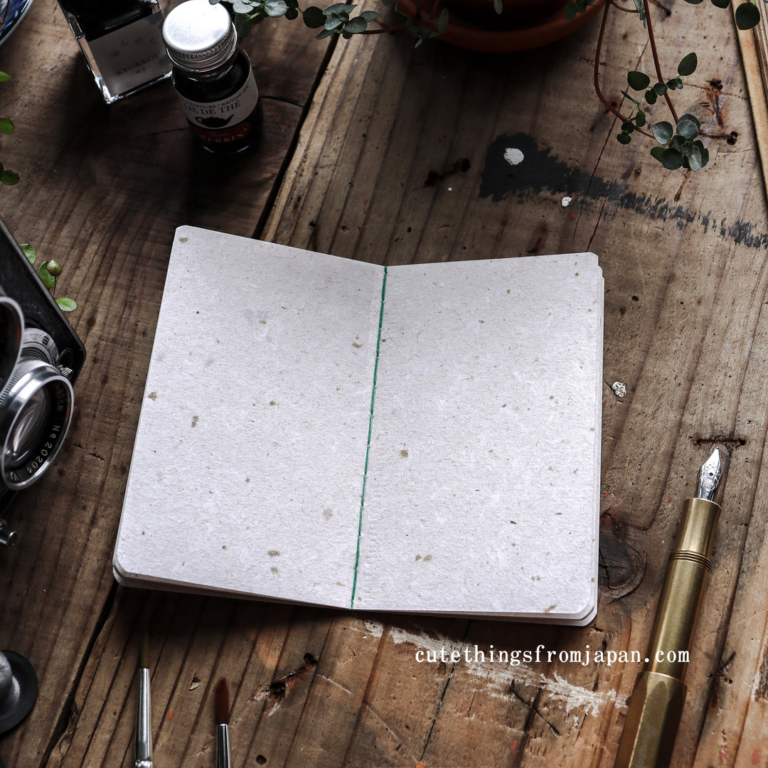 Sutenai Washi Paper Notebook - Plain Mini