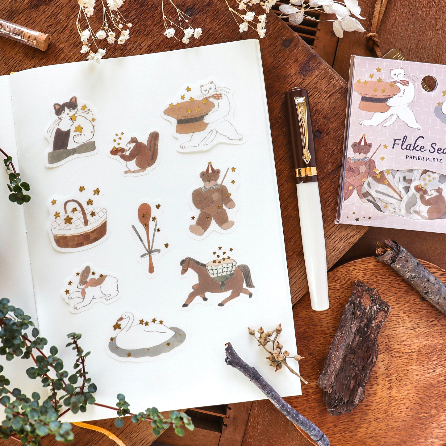 Shoichiro Tobimatsu / Flake Stickers - Star Hunt