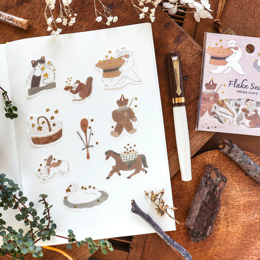 Shoichiro Tobimatsu / Flake Stickers - Star Hunt