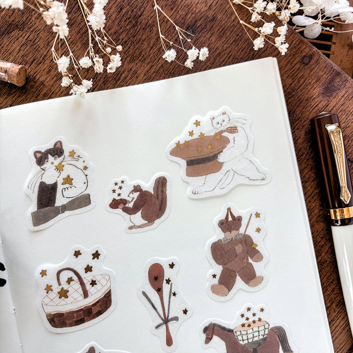 Shoichiro Tobimatsu / Flake Stickers - Star Hunt