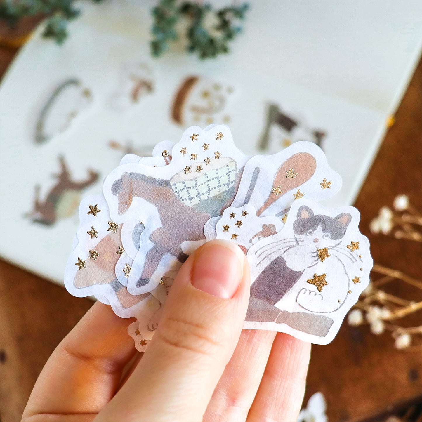 Shoichiro Tobimatsu / Flake Stickers - Star Hunt