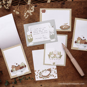 Shoichiro Tobimatsu / Memo Pad - Swan & Dessert