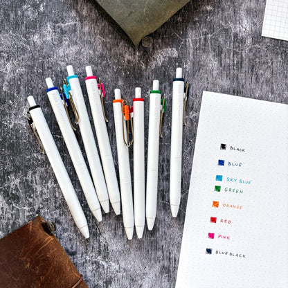Uni-ball One - Basic (8 Colors / 0.5mm)