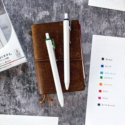 Uni-ball One - Basic (8 Colors / 0.5mm)