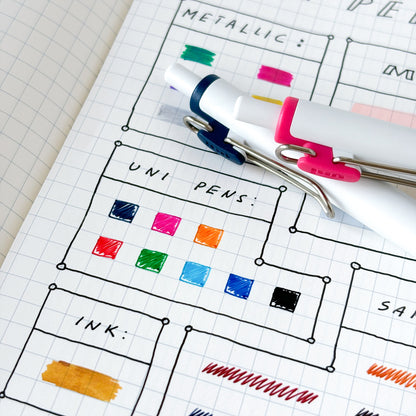 Uni-ball One - Basic (8 Colors / 0.5mm)